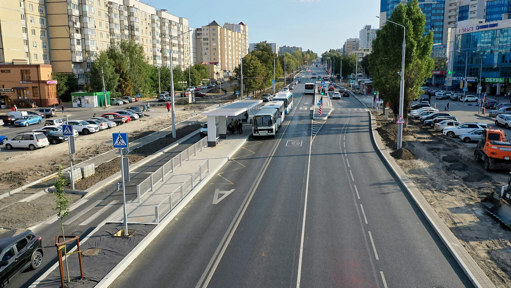 Реконструкция автомобильной дороги по ул. Щорса в г. Белгороде