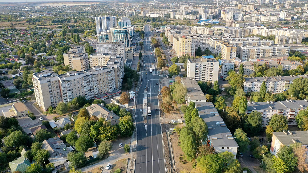 Реконструкция автомобильной дороги по ул. Щорса в г. Белгороде